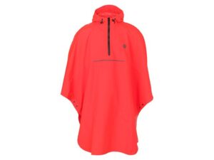 AGU Essential GO Grant poncho Hi-Vis Neon Red one size