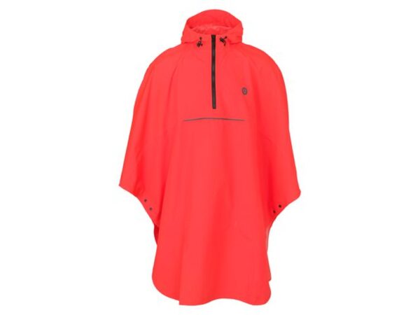 AGU Essential GO Grant poncho Hi-Vis Neon Red one size