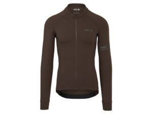 AGU Performance langærmet cykeltrøje Solid ground coffee herre