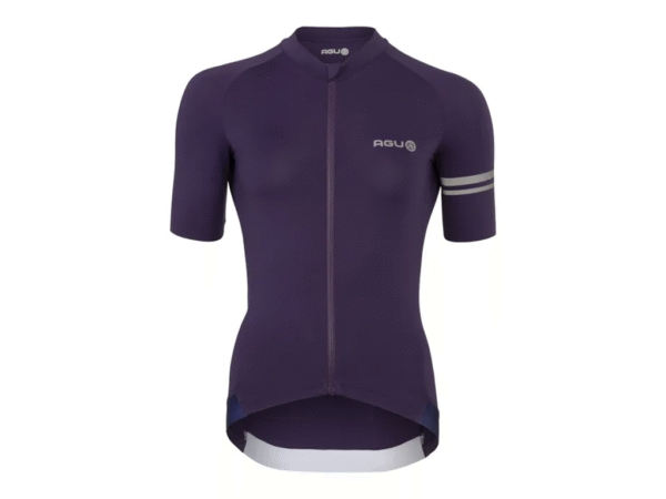 AGU Solid Performance cykeltrøje korte ærmer purple velvet dame