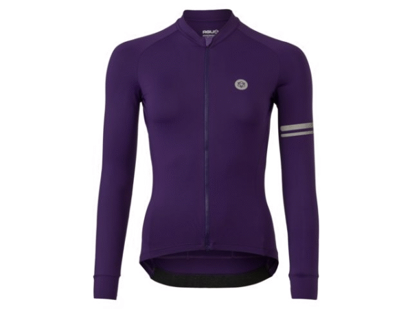 AGU Solid Performance langærmet cykeltrøje Purple Rain dame