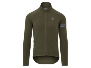 AGU Thermo Essential Langærmet Cykeltrøje Army Grøn