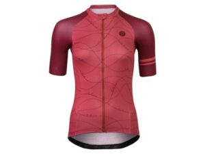 AGU Velo Wave Kortærmet Jersey Rød/Pink