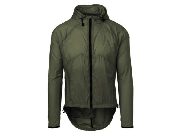 AGU Venture Vindjakke med Hoodie, Army Green