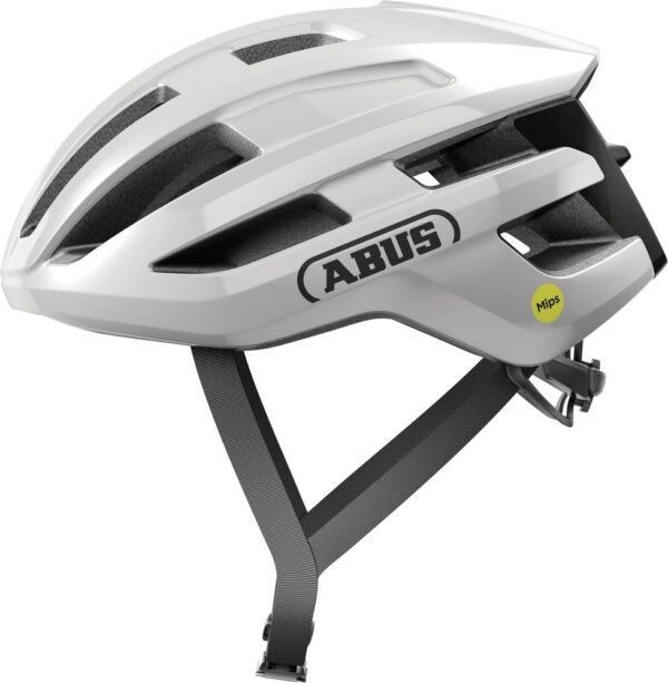 Abus Powerdome Mips Cykelhjelm Shiny White