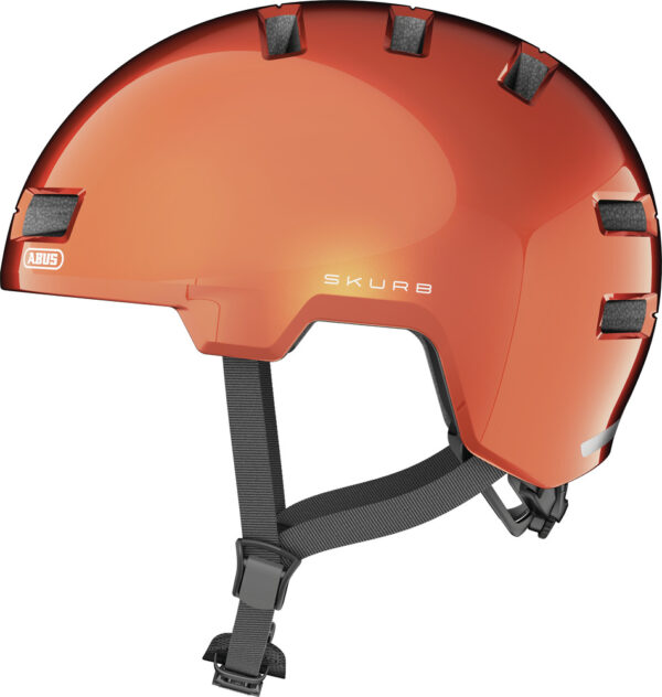 Abus Skurb Cykelhjelm Goldfish Orange