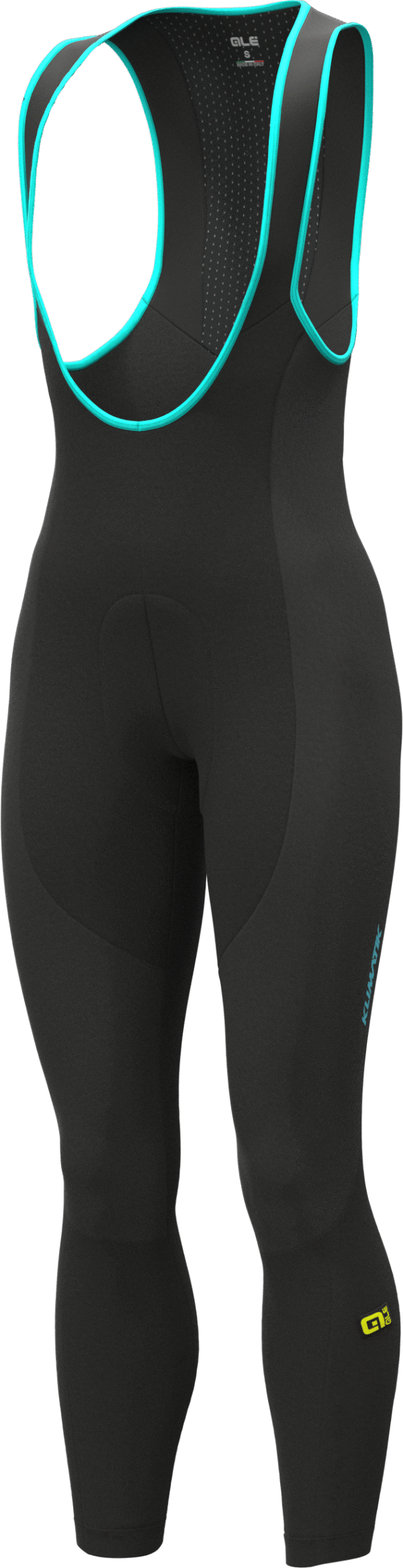 Alé Bibtights K-Wind Blizzard m/pad Dame - Sort