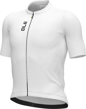 Alé Jersey COLOR BLOCK PRAGMA - Bianco/White