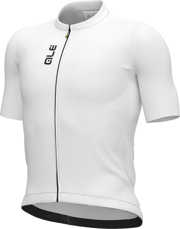 Alé Jersey COLOR BLOCK PRAGMA - Bianco/White