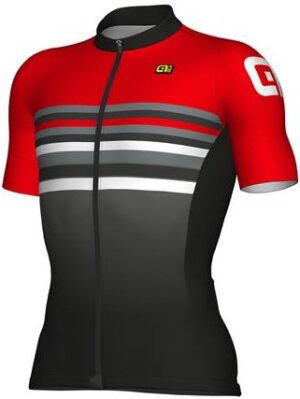 Alé Jersey Stripe Formula 1.0 - Sort/Rød
