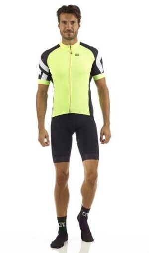 Alé Kortærmet Jersey Plus, Gul