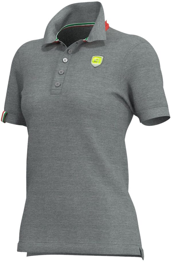 Alé Polo T-Shirt Lady - Grå