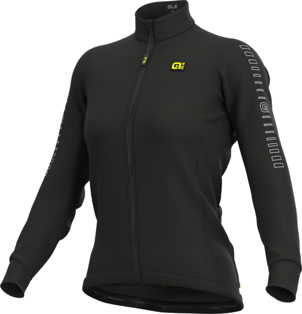 Alé Spring/Fall Jersey Solid Fondo Dame - Sort
