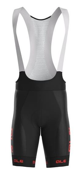 Alé Vinter Bibshorts PPR Graphics Herre, Sort/Rød