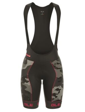 Alé Vinter Bibshorts Women, Camo/Pink
