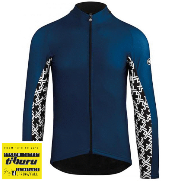 Assos Cykeltrøje Mille GT Spring Fall LS Jersey, Blå