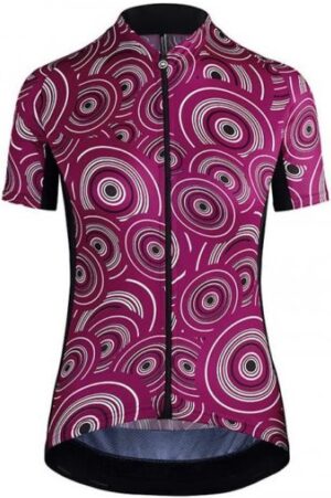 Assos Dame Cykeltrøje UMA GT Short Sleeve Jersey Camou, Lilla