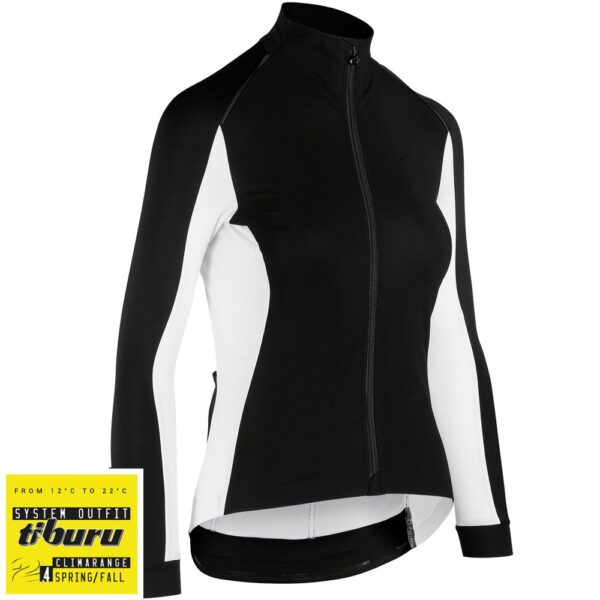 Assos Jakke Tiburu Laalalai Women's Jacket - sort/hvid