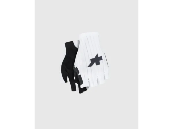 Assos RSR Speed Gloves S11 cykelhandske korte fingre hvid