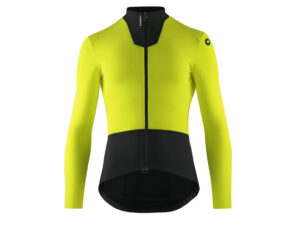 Assos S11 cykeltrøje forår/efterår lange ærmer gul/sort