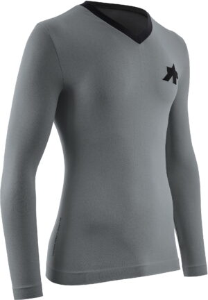 Assos TACTICA Longsleeve Tech T-Shirt T5 - Fanatic Silver