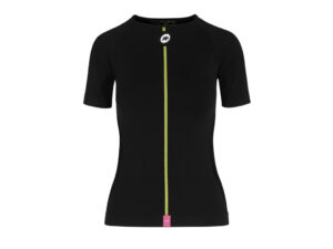 Assos skin layer cykeltrøje forår//efterår korte ærmer sort dame