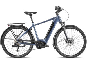 BESV TR 1.3 Trekking cykel 10 Gear 630Wh herre Dark Onyx Blue Gloss