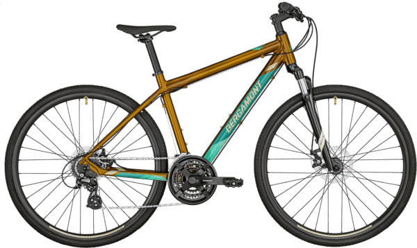 Bergamont Helix 3.5i 2023 - Guld/Turkis
