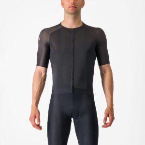 Castelli Aero Race 7.0 Jeysey Lys Sort