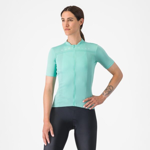 Castelli Anima 4 cykeltrøje pool blue dame