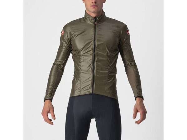 Castelli Aria Shell cykeljakke moss brown herre