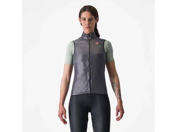 Castelli Aria cykelvest dark gray dame