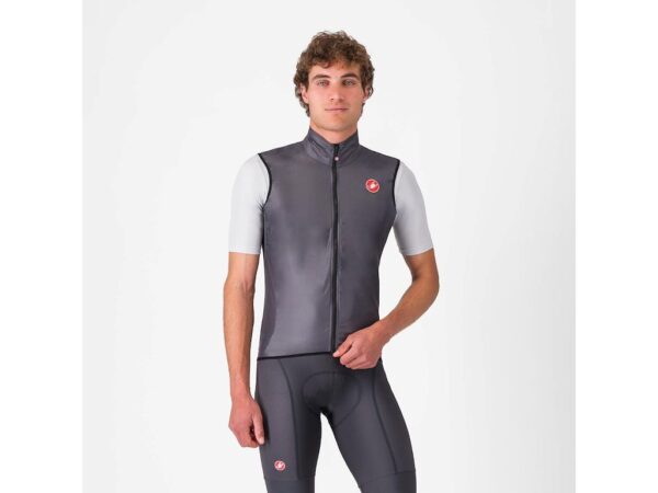Castelli Aria cykelvest dark gray herre