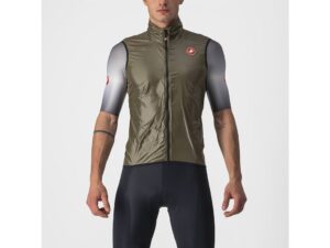 Castelli Aria cykelvest moss brown herre