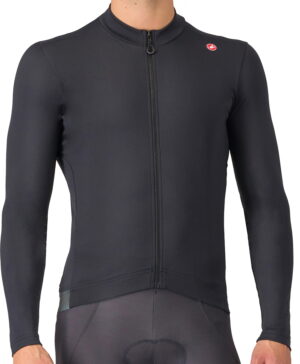 Castelli ESPRESSO THERMAL Jersey - Light Black