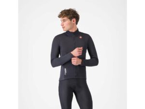 Castelli Entrata 2 cykeljakke light black/dark gray herre