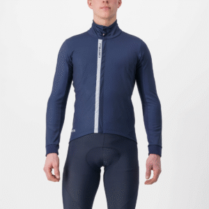 Castelli Entrata cykeljakke blå/sølv herre