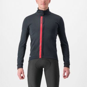 Castelli Entrata cykeljakke sort/rød herre