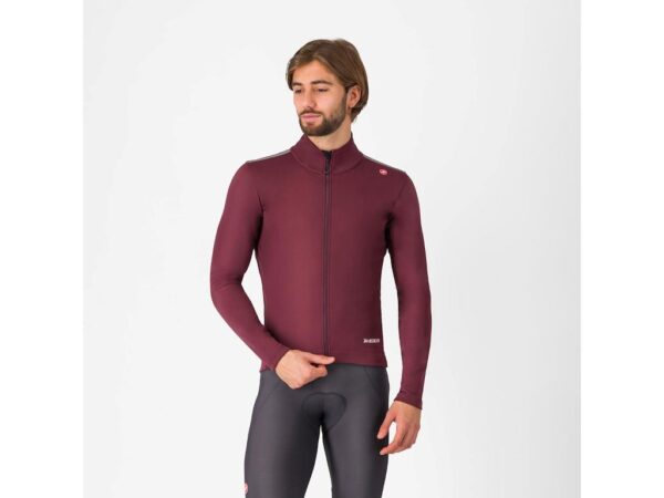Castelli Espresso Air cykeljakke deep bordeaux herre