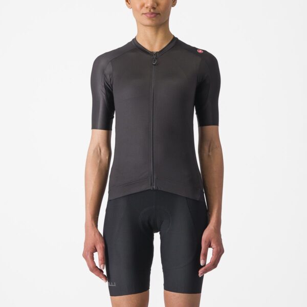 Castelli Espresso W cykeltrøje light black dame
