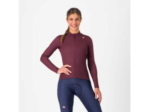 Castelli Espresso W termocykeljakke deep bordeaux dame