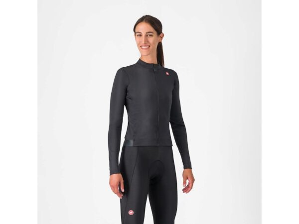 Castelli Espresso W termocykeljakke light black dame