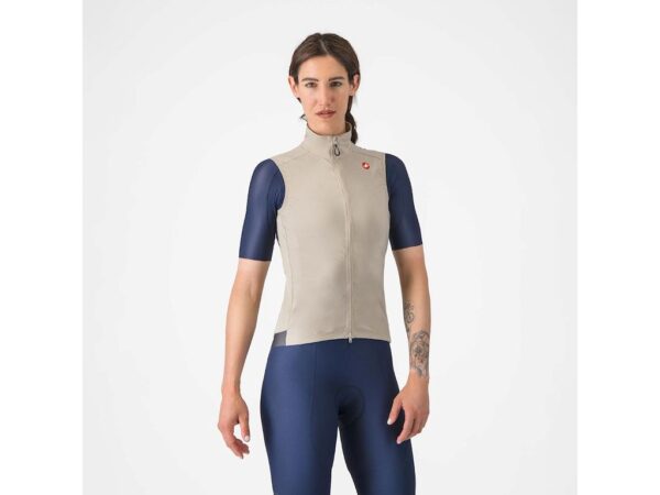 Castelli Espresso cykelvest clay/dark gray dame
