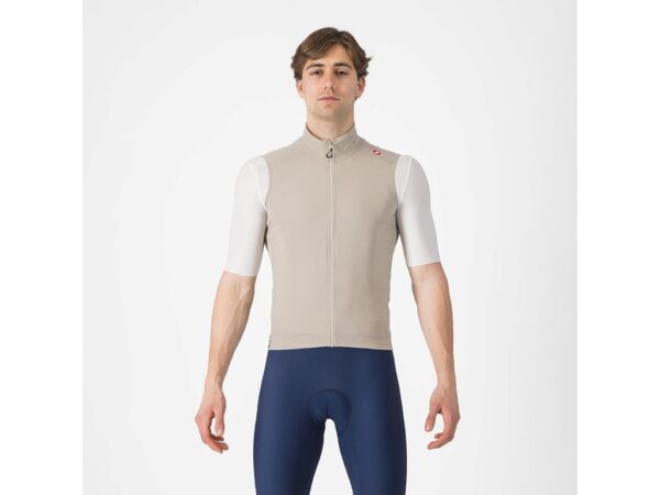 Castelli Espresso cykelvest clay/dark gray herre