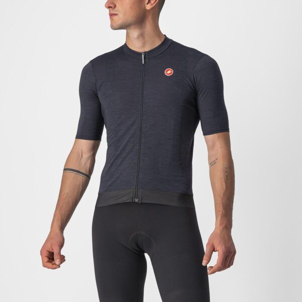 Castelli Essenza Jersey Lys Sort