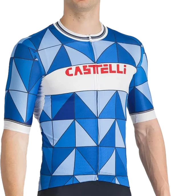 Castelli HERITAGE Jersey - Azzurro Italia