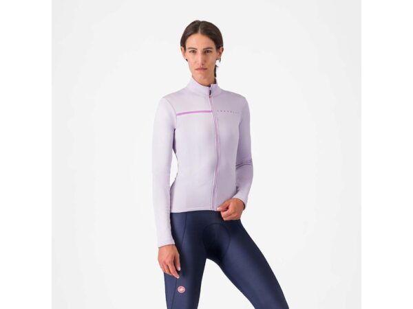 Castelli Sinergia 2 FZ langærmet cykeltrøje purple mist/purple dust herre