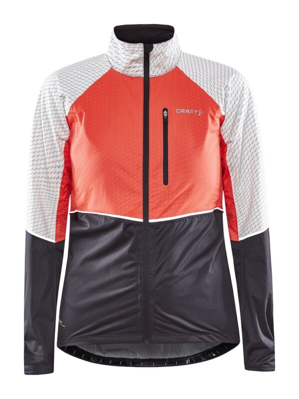 Craft Advanced Hydro Lumen Cykeljakke W Orange/Hvid