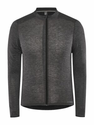 Craft Core Essence Wool LS Cykeltrøje Grå