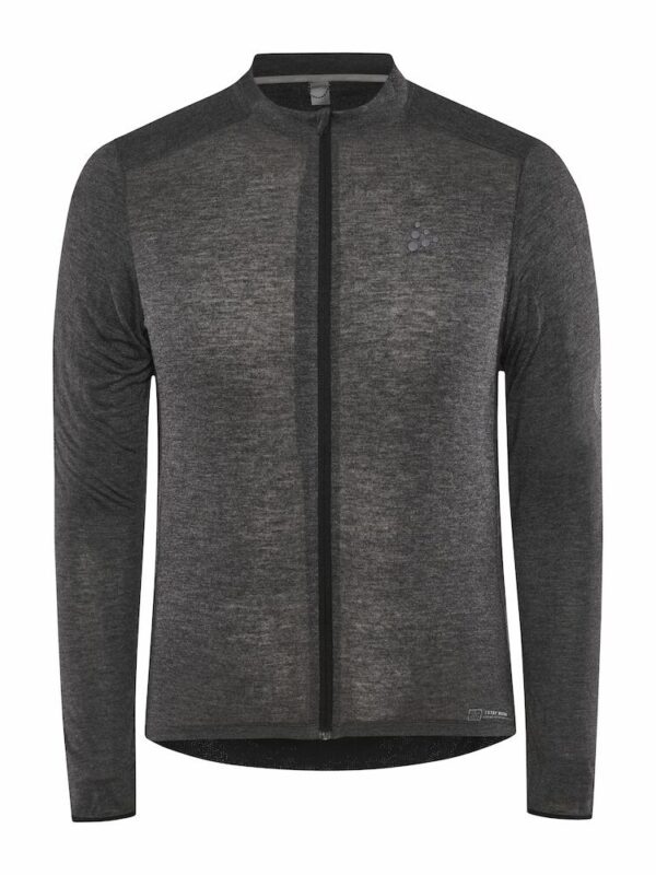 Craft Core Essence Wool LS Cykeltrøje Grå